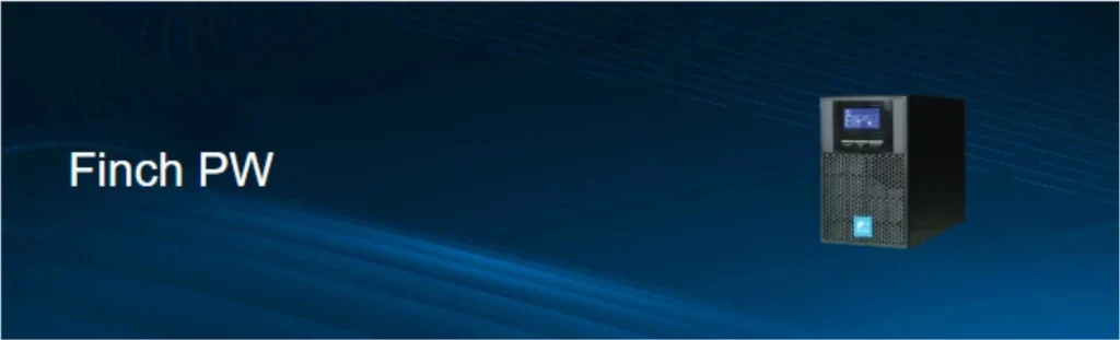 Finch PW industrial-grade UPS system.