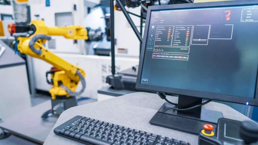 Industrial automation systems controlling modern factory operations