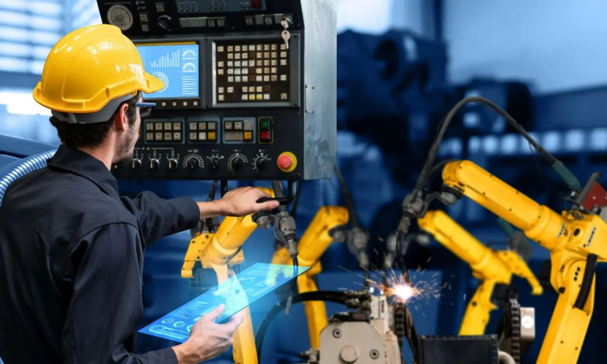 Fuji Electric industrial automation systems in a modern factory