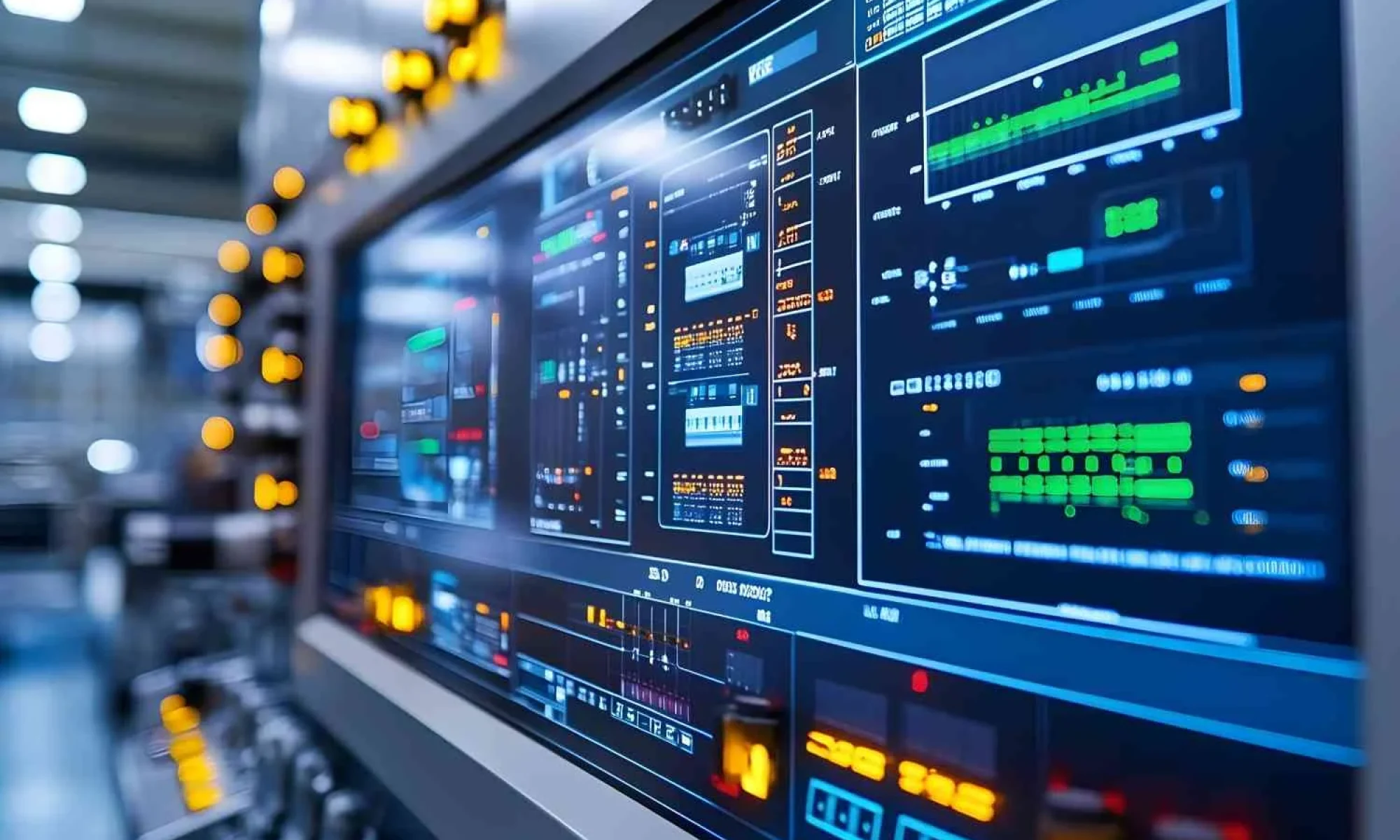 SCADA systems for distributed industrial operations
